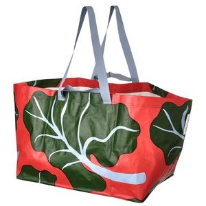 Marimekko X Ikea Large Red Rhubarb Bag Limited Edition
